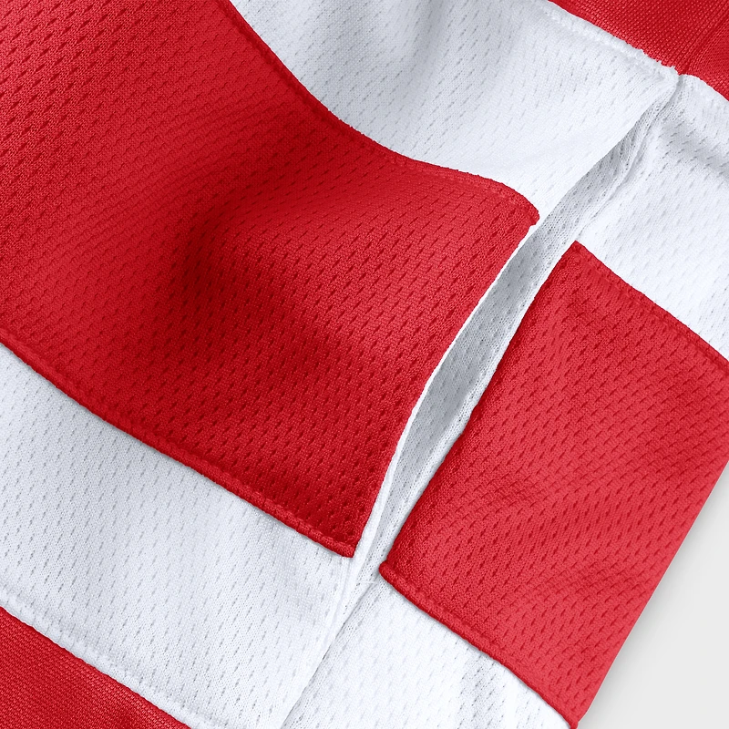 Sweat à capuche polaire Prime Time Red Detroit Wings Fanatics pour hommes