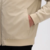 Men's Fanatics Tan Detroit Red Wings Authentic Pro Road Lightweight Full-Zip Bomber Jacket