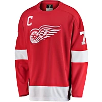 Maillot Fanatics pour homme Ted Lindsay, joueur retraité des Red Wings de Détroit - Premier Breakaway