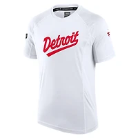 Men's Fanatics  White Detroit Red Wings 2025 NHL Stadium Series Authentic Pro Tech T-Shirt