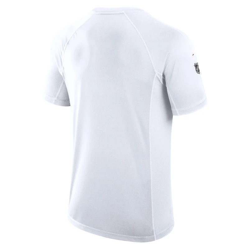 Men's Fanatics  White Detroit Red Wings 2025 NHL Stadium Series Authentic Pro Tech T-Shirt