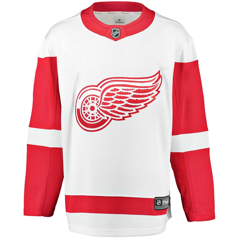 Maillot Fanatics blanc Detroit Red Wings Breakaway pour hommes
