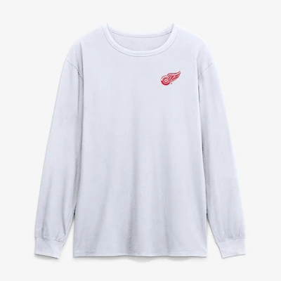 Men's Fanatics White Detroit Red Wings Game Long Sleeve T-Shirt