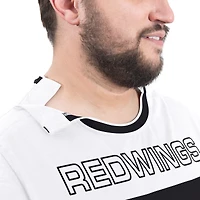 T-shirt à manches longues Outlast Durene noir G-III Sports by Carl Banks pour homme, des Red Wings de Detroit.