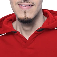 Men's G-III Sports by Carl Banks  Red Detroit Wings Adaptive Wear Lord Stanley Hooded Long Sleeve Sweatshirt