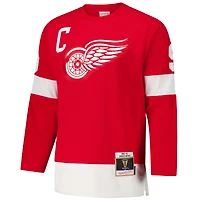Maillot de jeu puissance rouge Gordie Howe des Red Wings Détroit 1960-61 pour hommes