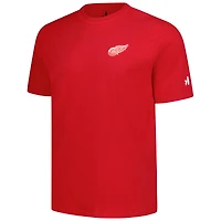 T-shirt Spencer chiné rouge Detroit Red Wings pour homme de Johnnie-O
