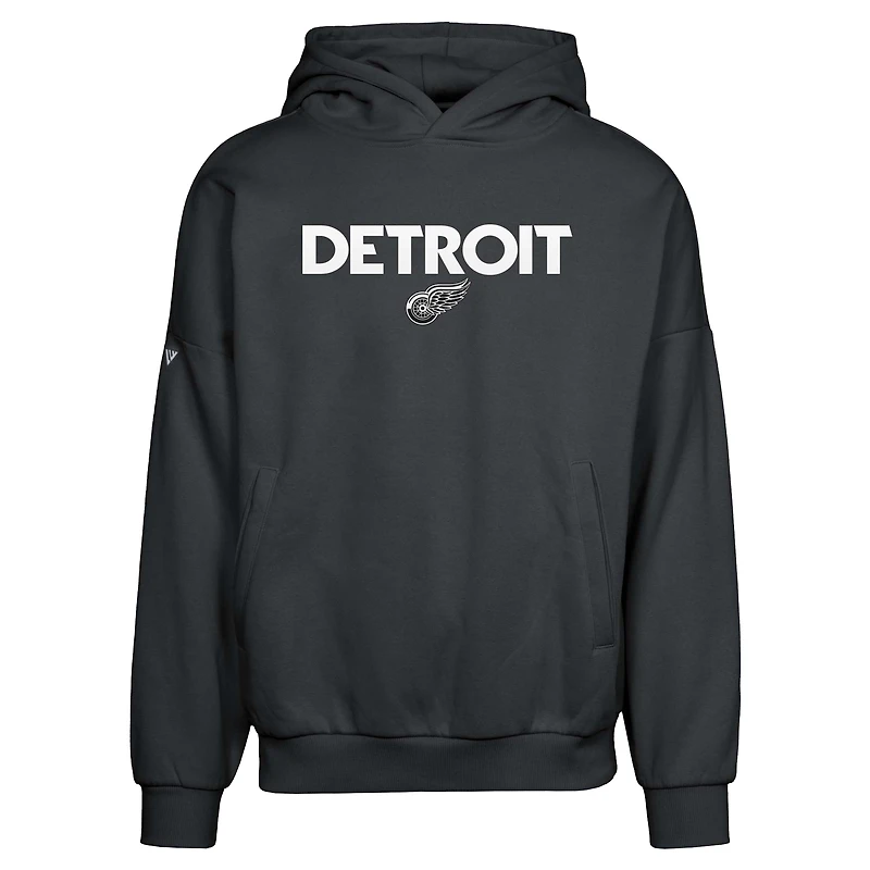 Sweat à capuche noir Detroit Red Wings Contact City Capsule pour homme de Levelwear