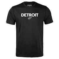 T-shirt Richmond City Capsule noir Detroit Red Wings pour homme Levelwear