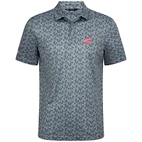 Men's Levelwear Gray Detroit Red Wings Frost Polo