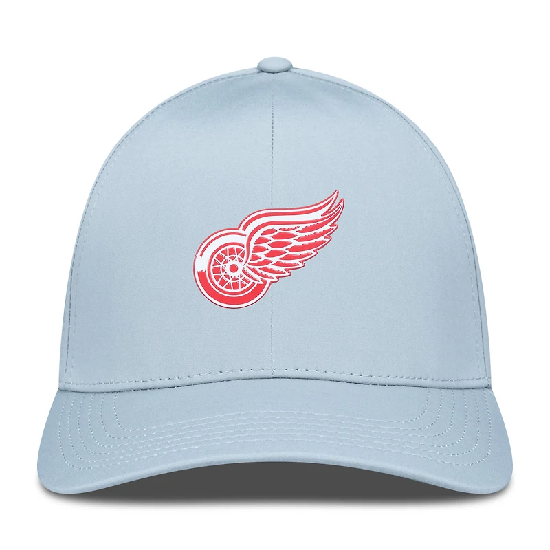 Casquette Zeta Insignia Core Flex grise pour homme des Detroit Red Wings de Levelwear