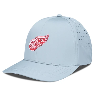 Casquette Zeta Insignia Core Flex grise pour homme des Detroit Red Wings de Levelwear