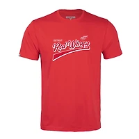 Men's Levelwear Red Detroit Wings Richmond Retro Team 2.0 T-Shirt