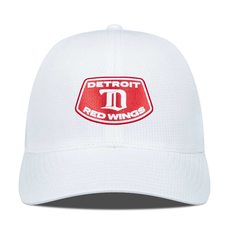 Casquette ajustable Skylight Zephyr blanche Detroit Red Wings pour homme Levelwear