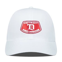 Casquette ajustable Skylight Zephyr blanche Detroit Red Wings pour homme Levelwear