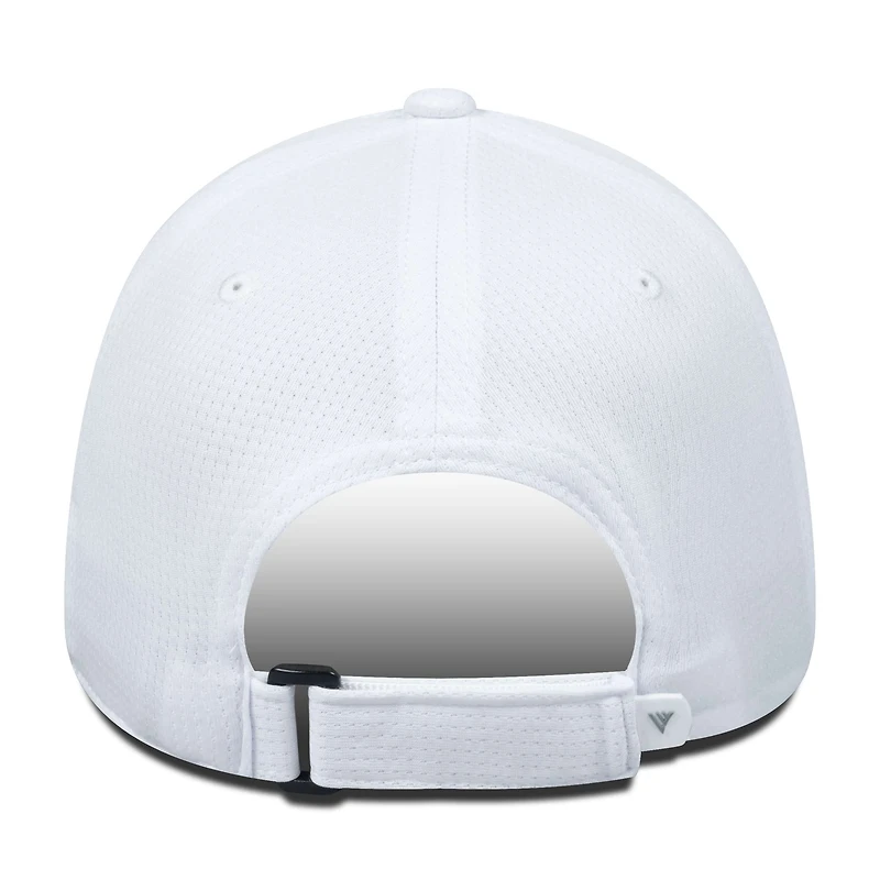 Casquette ajustable structurée Zephyr Insignia Core blanche Detroit Red Wings pour homme Levelwear