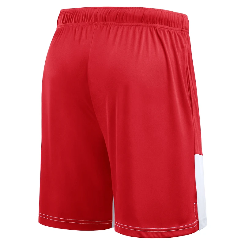 Men's Logo Athletic Red Detroit Wings Best of the Shorts