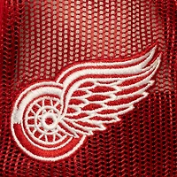 Casquette trucker ajustable Mitchell & Ness rouge Detroit Red Wings pour homme