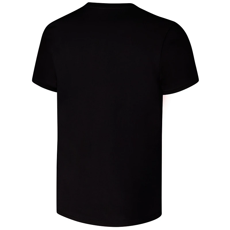 T-shirt noir à gros visage Steve Yzerman de Mitchell & Ness pour homme des Red Wings Detroit
