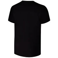 T-shirt noir à gros visage Steve Yzerman de Mitchell & Ness pour homme des Red Wings Detroit
