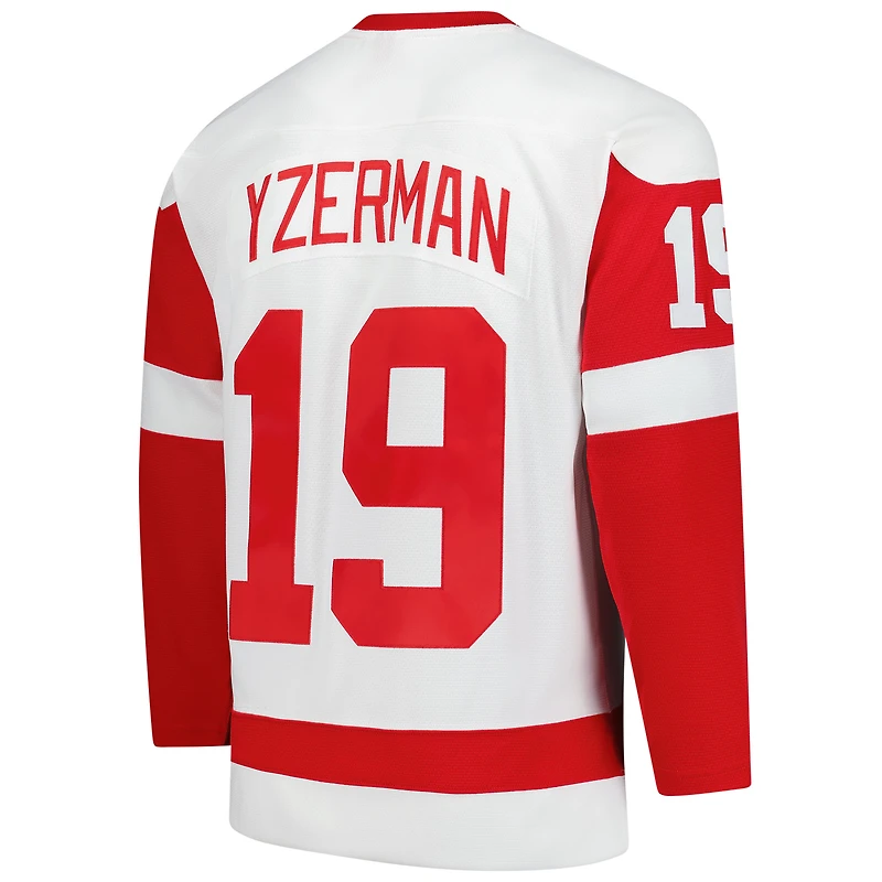 Men's Mitchell & Ness Steve Yzerman White Detroit Red Wings Power Play Jersey