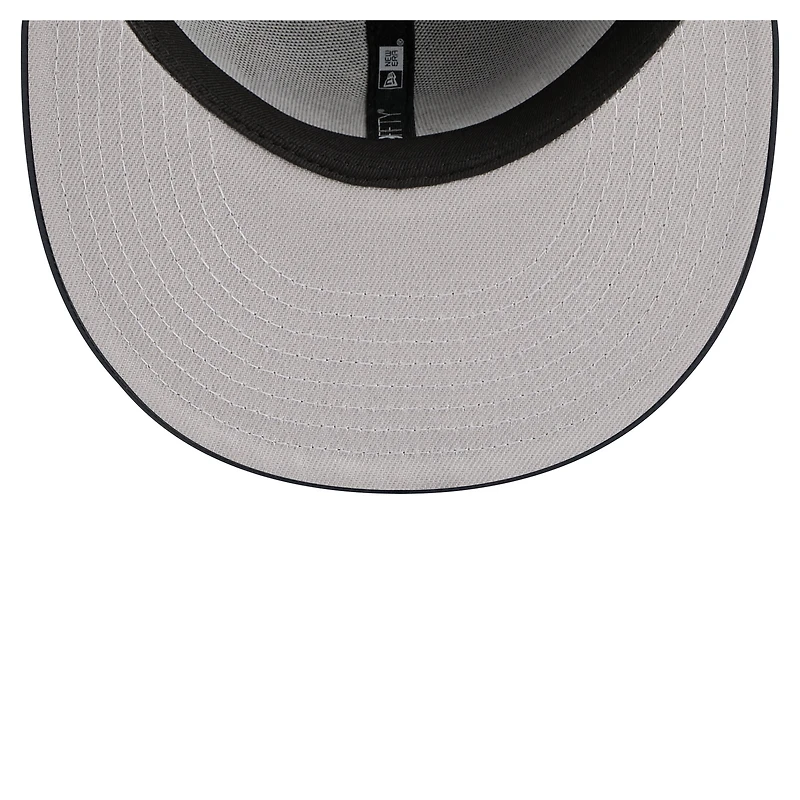 Men's New Era Black Detroit Red Wings Color Pop 59FIFTY Fitted Hat