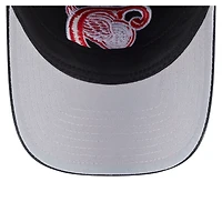 Casquette ajustable New Era noire Detroit Red Wings Deceptor 9TWENTY pour homme