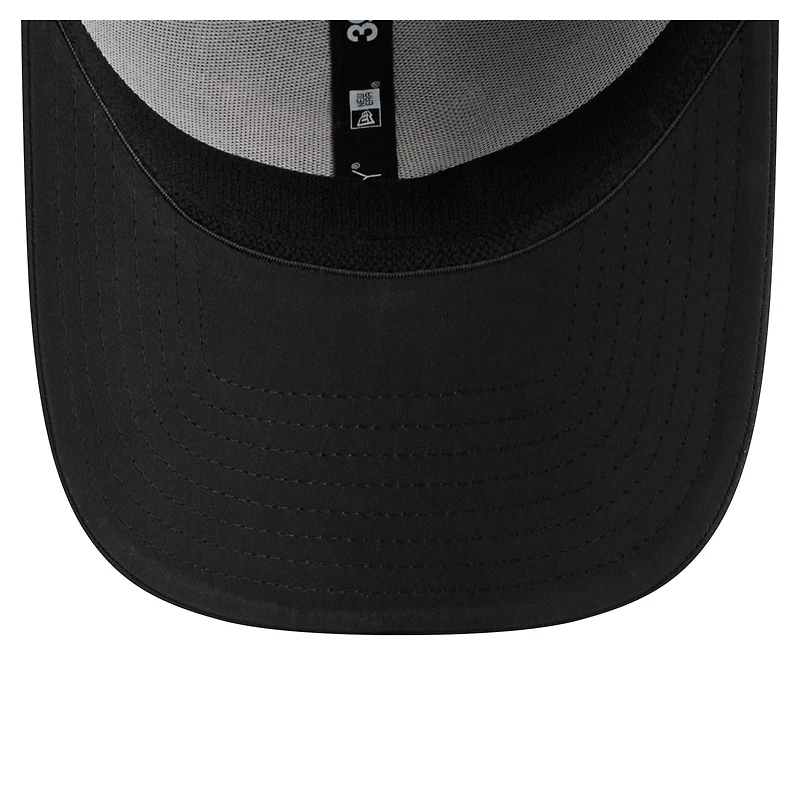 Casquette New Era Flex noire pour homme, logo des Red Wings de Détroit, modèle 39THIRTY