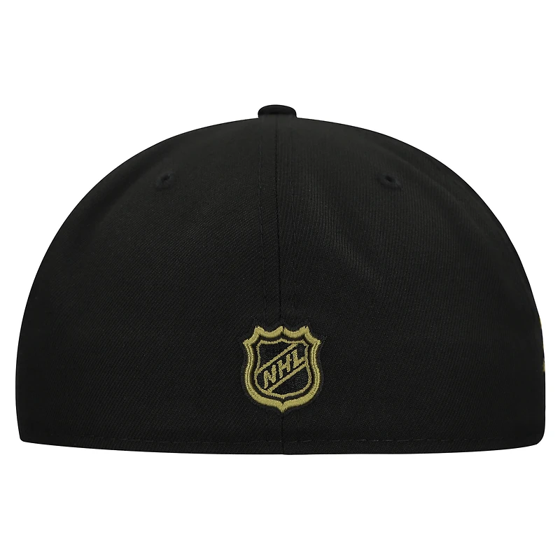 Men's New Era Black Detroit Red Wings Military Appreciation Digital Camo Stars 59FIFTY Fitted Hat
