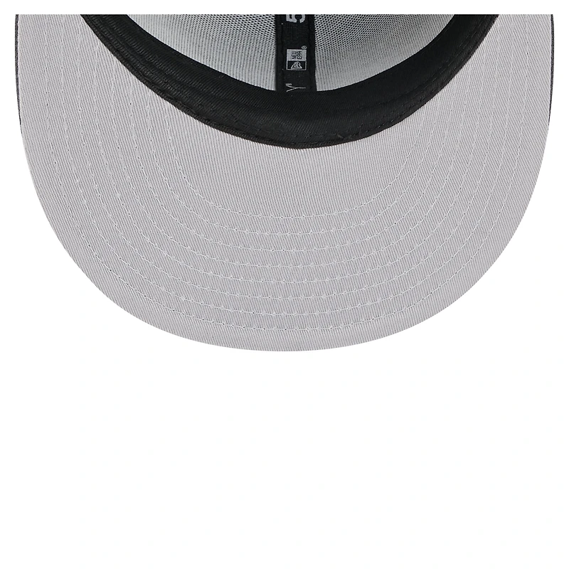 Men's New Era  Black Detroit Red Wings Spikes 59FIFTY Fitted Hat