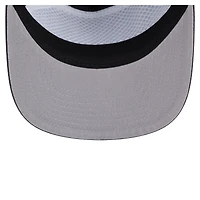Men's New Era Charcoal Detroit Red Wings Washed Patch 19TWENTY Trucker Adjustable Hat