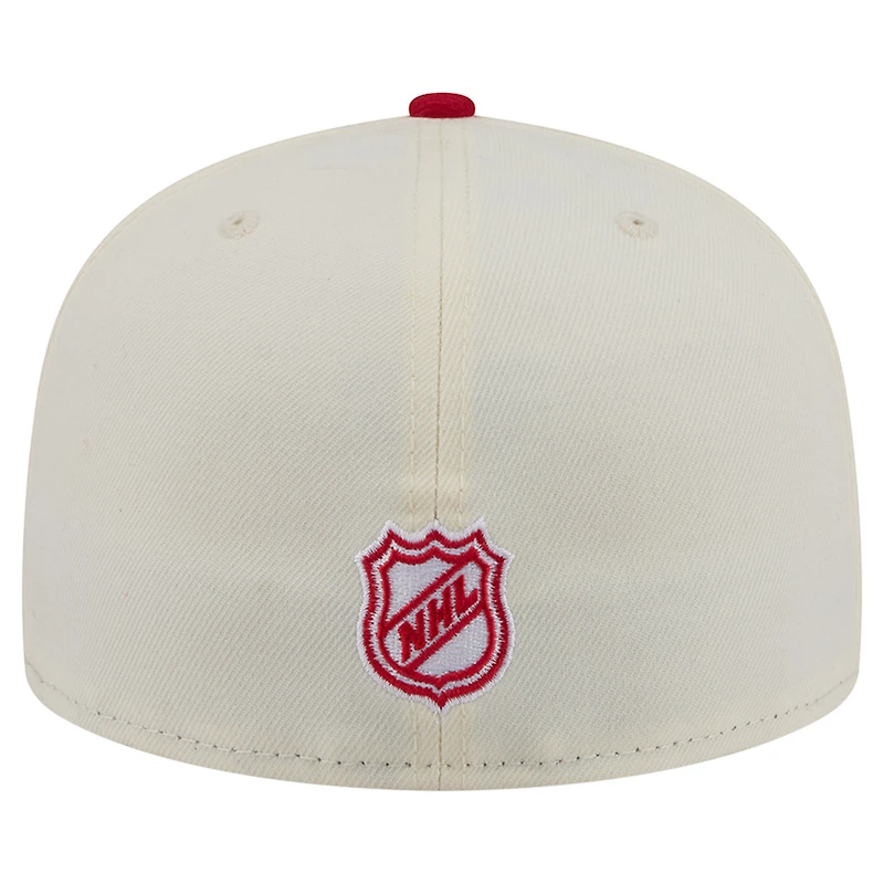 Men's New Era  Cream Detroit Red Wings America's 250th Two-Tone 59FIFTY Fitted Hat