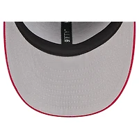 Men's New Era  Gray/Red Detroit Red Wings Wool Pin Low Profile 9FIFTY Snapback Hat