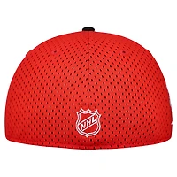 Men's New Era Red/Black Detroit Red Wings Mesh Crown Two-Tone 59FIFTY Fitted Hat