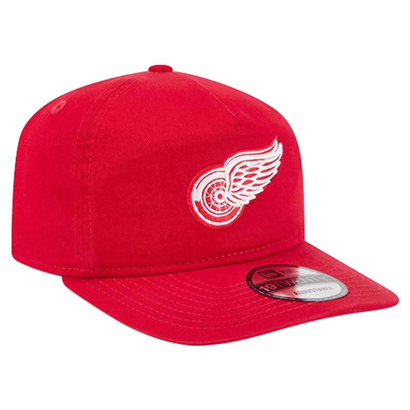 Men's New Era Red Detroit Red Wings 19TWENTY Adjustable Hat