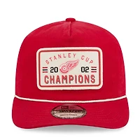 Men's New Era  Red Detroit Red Wings 2002 Stanley Cup Champions 19TWENTY Adjustable Hat
