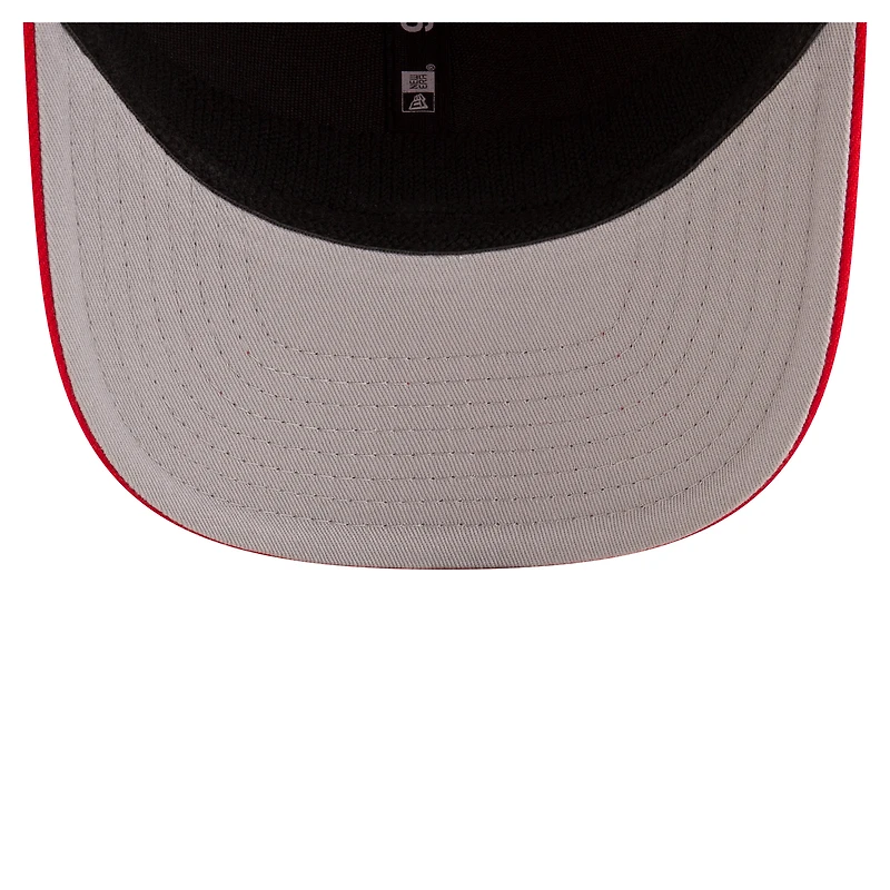 Men's New Era  Red Detroit Red Wings 9SEVENTY COOLERA Adjustable Hat