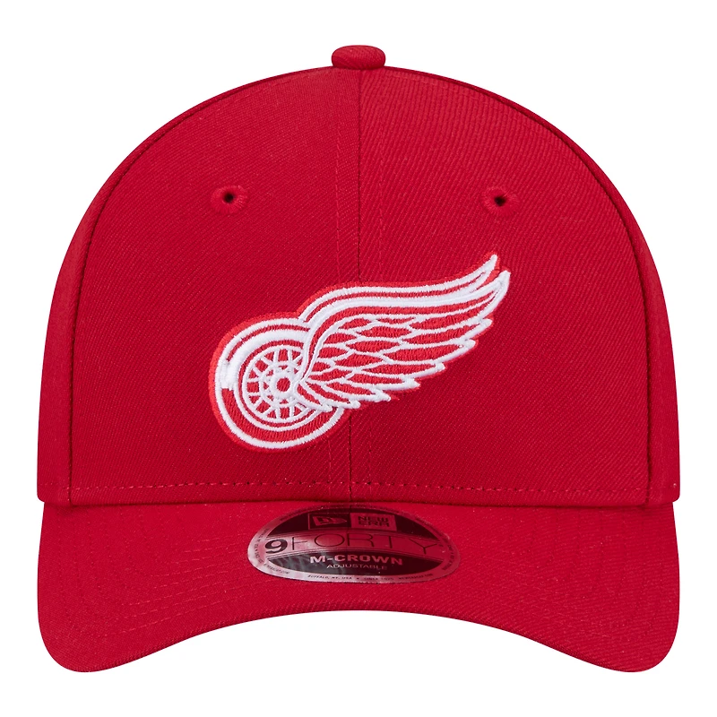 Men's New Era  Red Detroit Red Wings COOLERA 9FORTY M-Crown Adjustable Hat