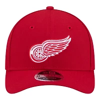 Men's New Era  Red Detroit Red Wings COOLERA 9FORTY M-Crown Adjustable Hat