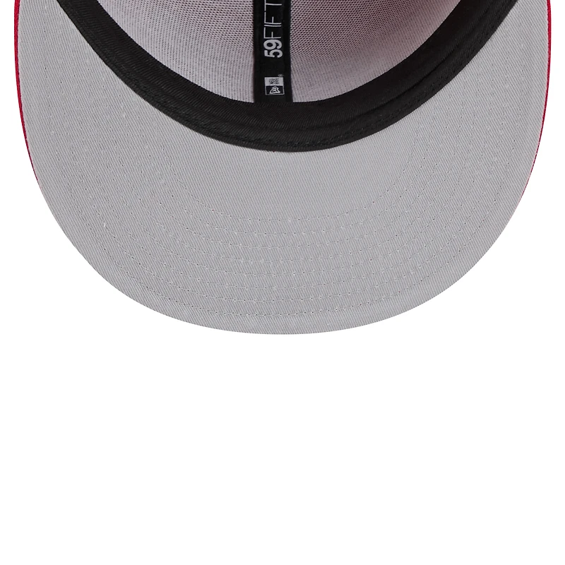 Casquette ajustée Core 59FIFTY Detroit Red Wings de New Era pour homme