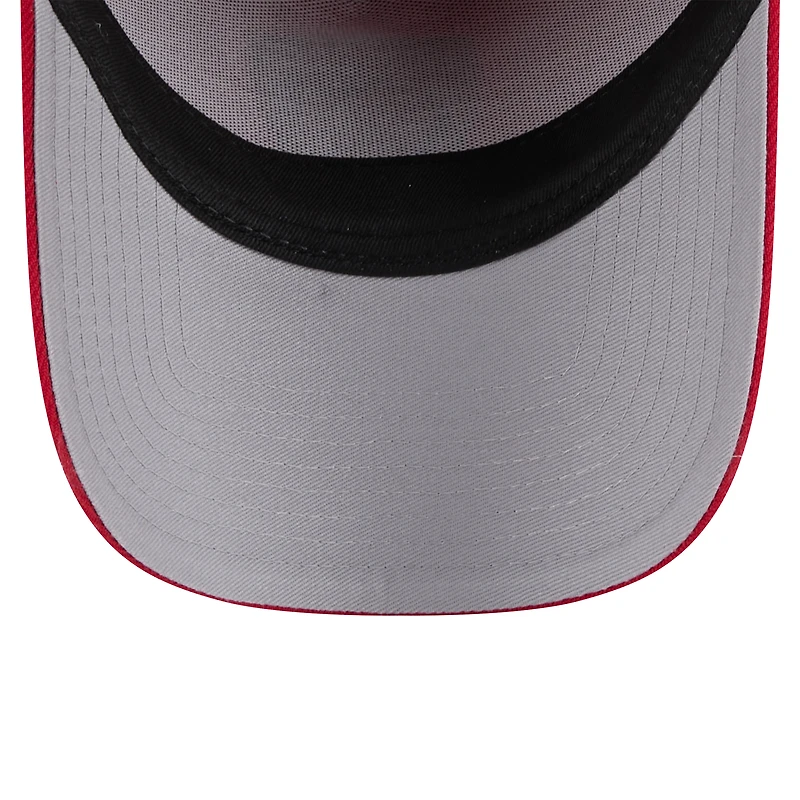 Men's New Era  Red Detroit Red Wings Core A-Frame 9FORTY Adjustable Hat