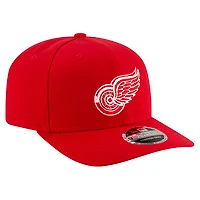 Casquette ajustable New Era rouge Detroit Red Wings Team Collection Basic 9SEVENTY pour homme