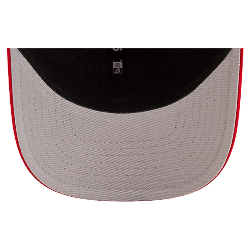 Men's New Era  Red Detroit Red Wings Team Collection Basic 9SEVENTY Adjustable Hat