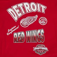 T-shirt rouge Pro Standard pour homme des Red Wings de Detroit