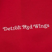 Men's Red Detroit Wings Heritage Lace-Up Pullover Sweatshirt