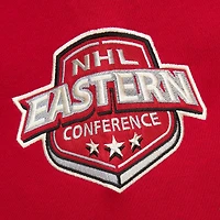 Men's Red Detroit Wings Heritage Lace-Up Pullover Sweatshirt