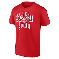 Men's Red Detroit Wings Local T-Shirt