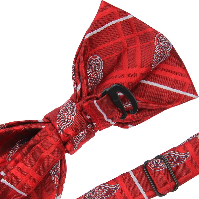 Nœud papillon Oxford rouge des Red Wings de Détroit pour homme