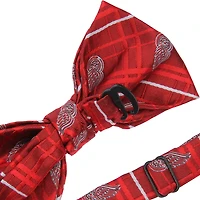 Nœud papillon Oxford rouge des Red Wings de Détroit pour homme