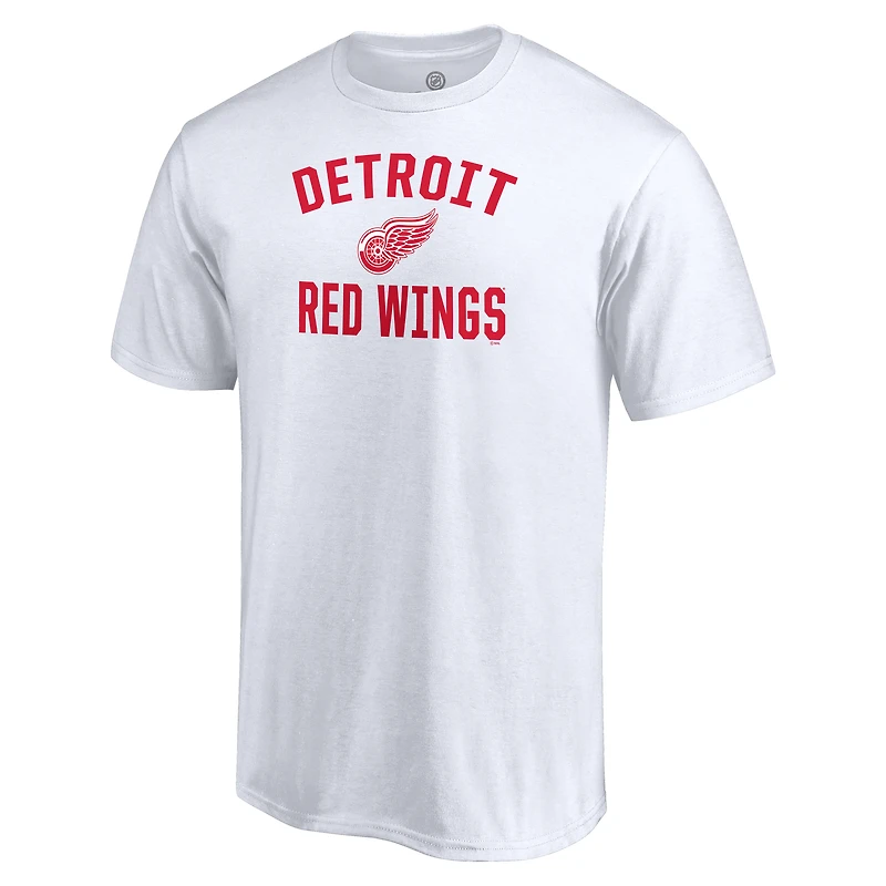 Men's White Detroit Red Wings Victory Arch T-Shirt